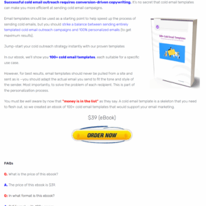 100+ Cold Email Templates Download