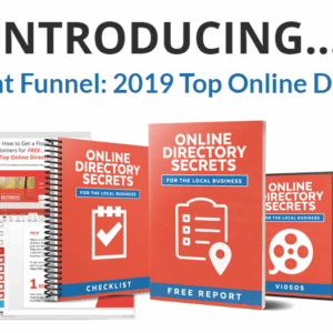 [GET] 2019 Top Online Directories + Marketing Kit + Credibility Book Download