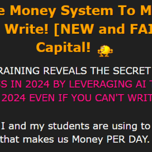 [2024 VIDEO TRAINING] Make Money With Kindle Books In 2024 [NEW METHOD] Download