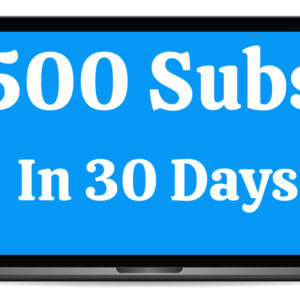 [GET] 500 Subscribers In 30 Days Free Download