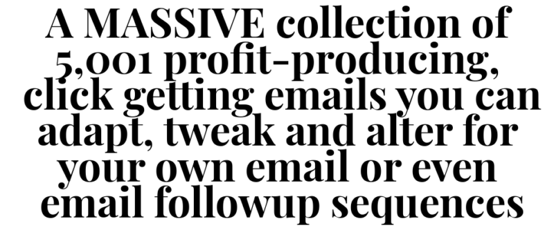 5,001 Profit-Producing Emails Free Download