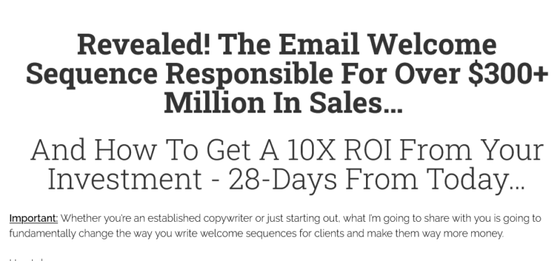 Adil Amarsi – The Email Welcome Sequence Download
