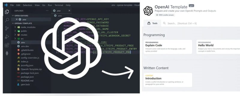 Adrian Twarog – OpenAI Template Starter Kit for ChatGPT / GPT3 Download