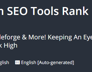 [GET] Advance SEO 2019: Learn SEO Tools Rank High On #Google SEO Download