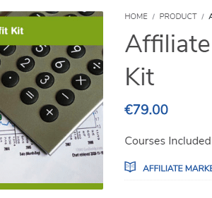 [GET] Affiliate Marketing Profit Kit – A BluePrint To Making Money Selling Other Peoples Products Free Download