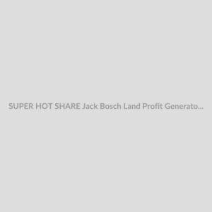 SUPER HOT SHARE Jack Bosch Land Profit Generator 20 Download