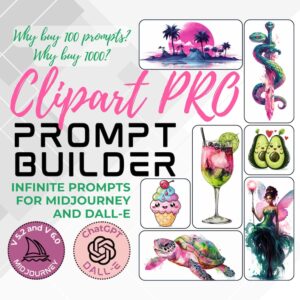 AIcreativeTools – Clipart Prompt Builder PRO Version for Midjourney Download