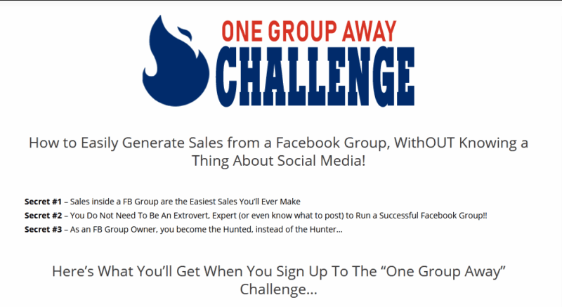 [SUPER HOT SHARE] Alex Elliot – One Group Away Challenge Download