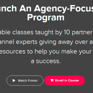 Alex Glenn – How To Launch an Agency-Focused Partner Program Download