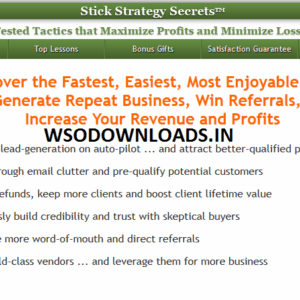 [GET] Alex Mandossian – Stick Strategy Secrets Download
