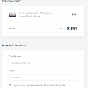 [SUPER HOT SHARE] Alex Saenz – Wholesaling Houses Download