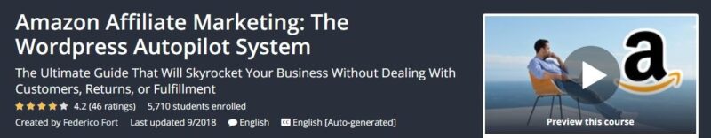 [GET] Amazon Affiliate Marketing: The WordPress Autopilot System Download