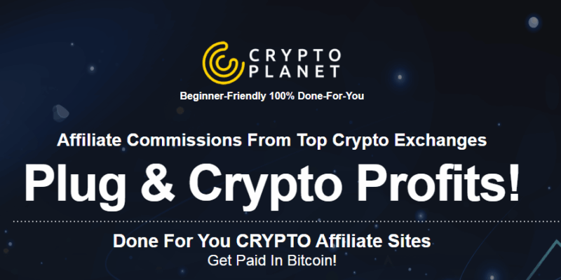 Ariel Sanders – Crypto Planet (Done For You CRYPTOPlanet Affiliate Sites get PAID in bitcoin!) Free Download