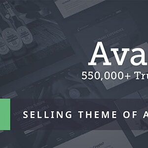 Avada – Responsive Multi-Purpose Theme Free Download