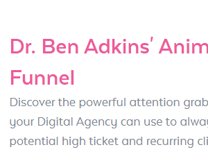 Ben Adkins – Animated Agency Funnel Advanced Download