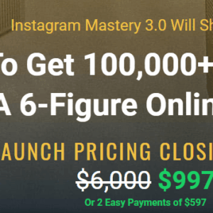 [SUPER HOT SHARE] Ben Oberg – Millionaire Mafia Instagram Mastery 3.0 Download