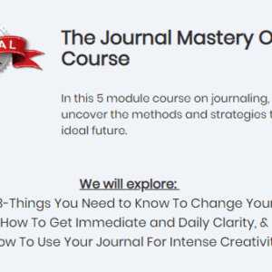 [GET] Benjamin Hardy – Journal Mastery Course Download
