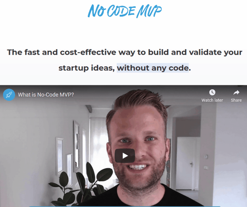 [SUPER HOT SHARE] Bram Kanstein – No Code MVP Download