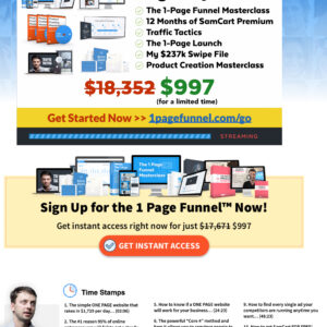 [SUPER HOT SHARE] Brian Moran – 1-Page Funnel Master Class Download