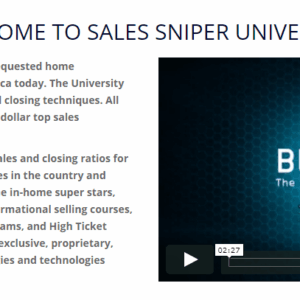 [SUPER HOT SHARE] Buyience – Sales Sniper University Download
