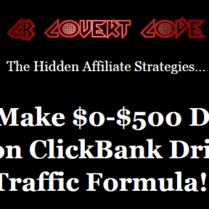 [GET] CB Covert Code – $500 In A Day Commissions Secret Download