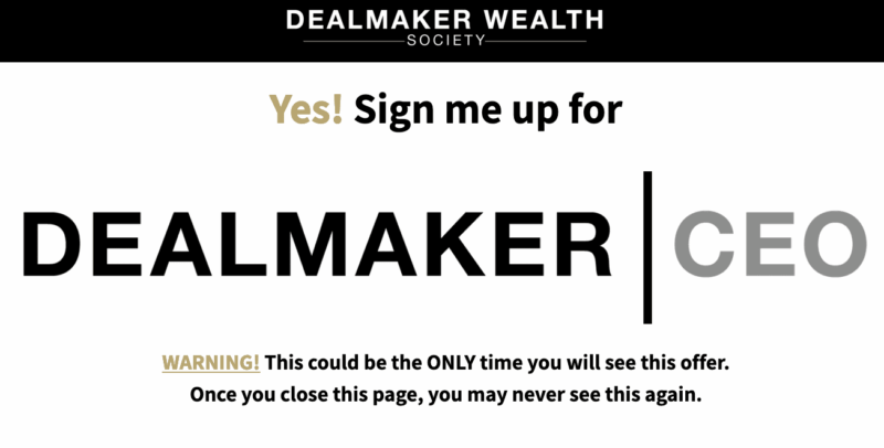 Carl Allen – Dealmaker CEO 2021 Download