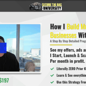 [SUPER HOT SHARE] Carson Oates – Secure The Bag University 2.0 Download