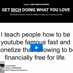 Casey Zander – YouTube Fame Game Blueprint Download