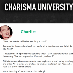 [SUPER HOT SHARE] Charlie Houpert – Charisma University Download