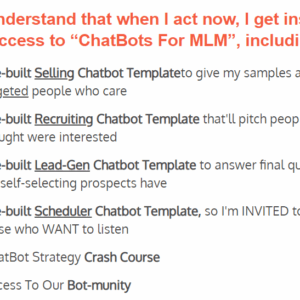 [GET] Steve Larsen – Chatbots For MLM Download