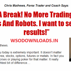 [SUPER HOT SHARE] Chris Mathews – The Trader’s Mindset Download