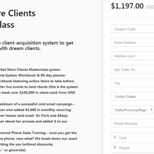 [SUPER HOT SHARE] Chris Orzechowski – Get More Clients Masterclass Download