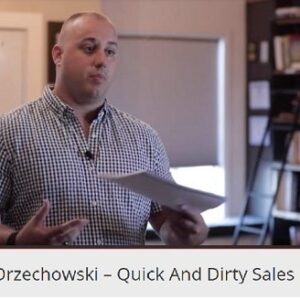 [SUPER HOT SHARE] Chris Orzechowski – Quick And Dirty Sales Letter Download