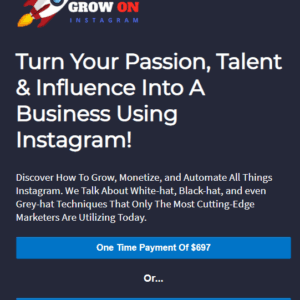[SUPER HOT SHARE] Christien Bouc – Grow On Instagram Download