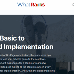 [SUPER HOT SHARE] Clint Butler – What Ranks Schema Course Download