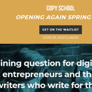 Copyhackers – Copy School 2020 Download