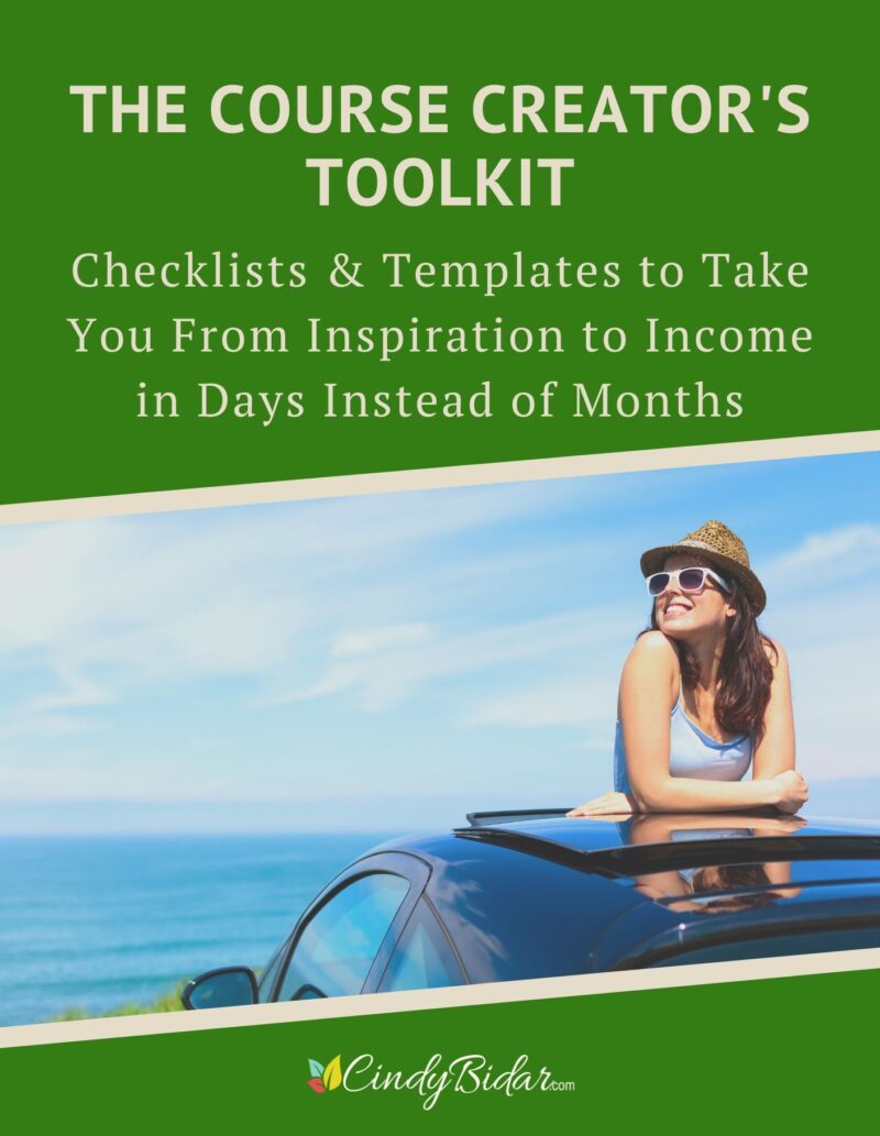 [GET] Cindy Bidar – Course Creator’s Toolkit Free Download