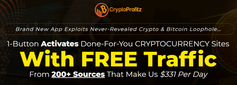 CryptoProfitz – 1-Button Activates Done-For-You CRYPTOCURRENCY Sites Free Download