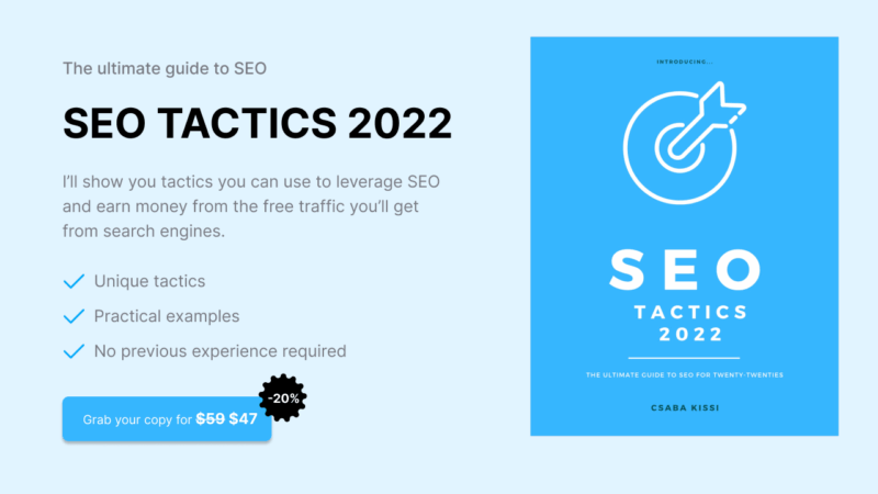 Csaba Kissi – SEO Tactics 2022 Download