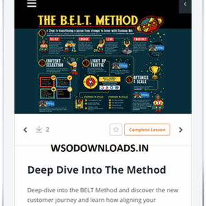 [SUPER HOT SHARE] Curt Maly – The BELT Method 2020 Download