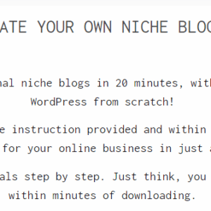 [GET] DFY Niche Blogs: Dating and Refinancing Download