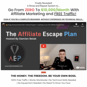 Damien Belak – The Affiliate Escape Plan Download