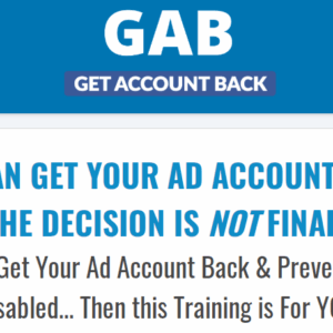 [SUPER HOT SHARE] Dan Henry – Get Account Back Webinar GAB Download
