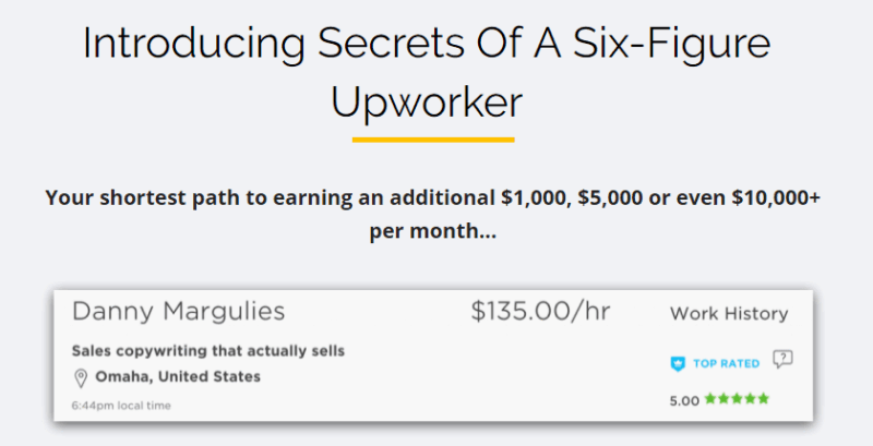 [GET] Danny Margulies – Secrets of a Six-Figure Upworker Download