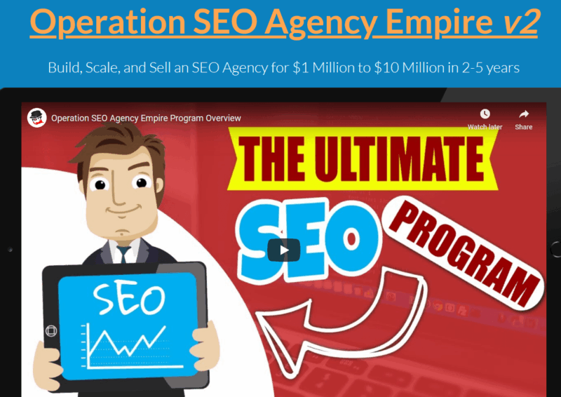 [SUPER HOT SHARE] David Hood – Operation SEO Agency Empire Download
