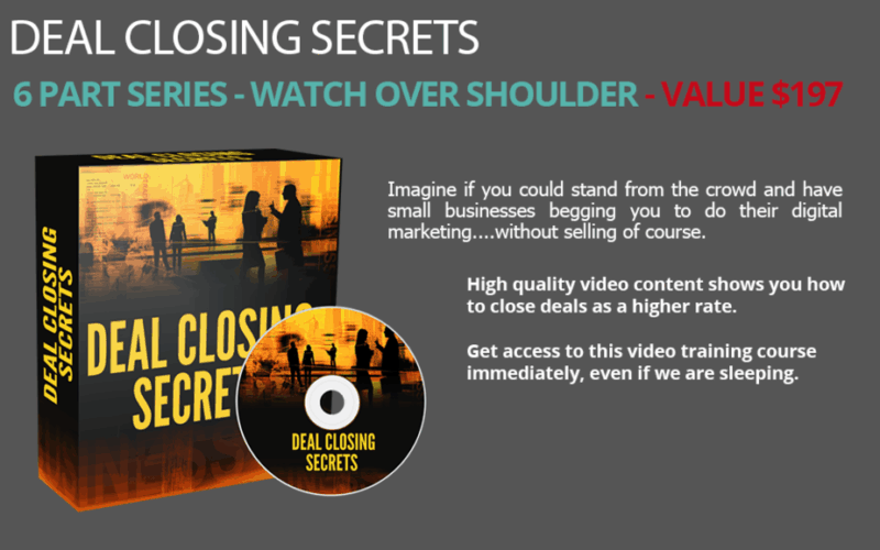 [GET] Deal Closing Secrets Free Download