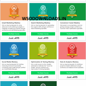 [SUPER HOT SHARE] DigitalMarketer – Certifications & Mastery Courses All Courses Bundle Download