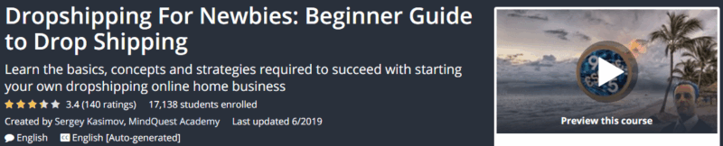 [GET] Dropshipping For Newbies: Beginner Guide to Drop Shipping Download