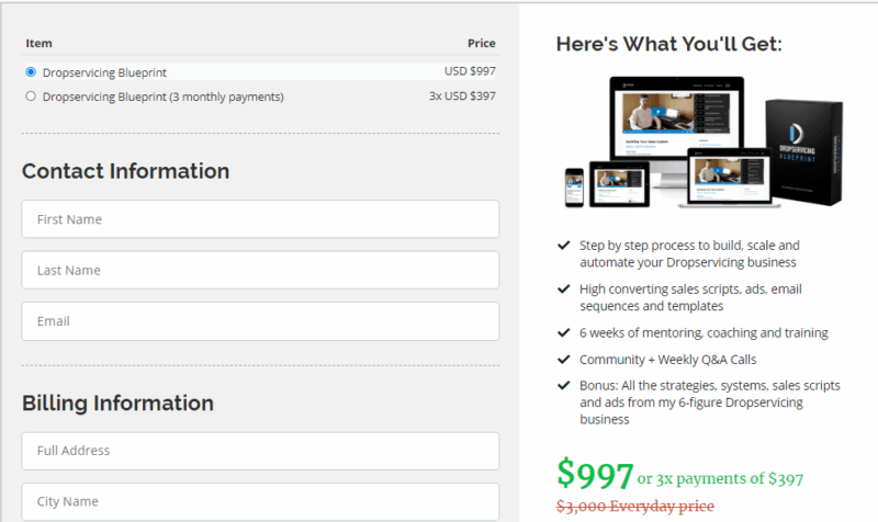 [SPECIAL OFFER] Dylan Sigley – Drop Servicing Blueprint