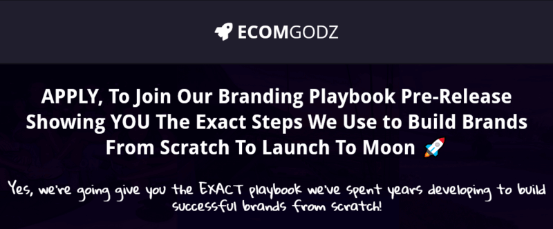 Ecom Gods Playbook Download
